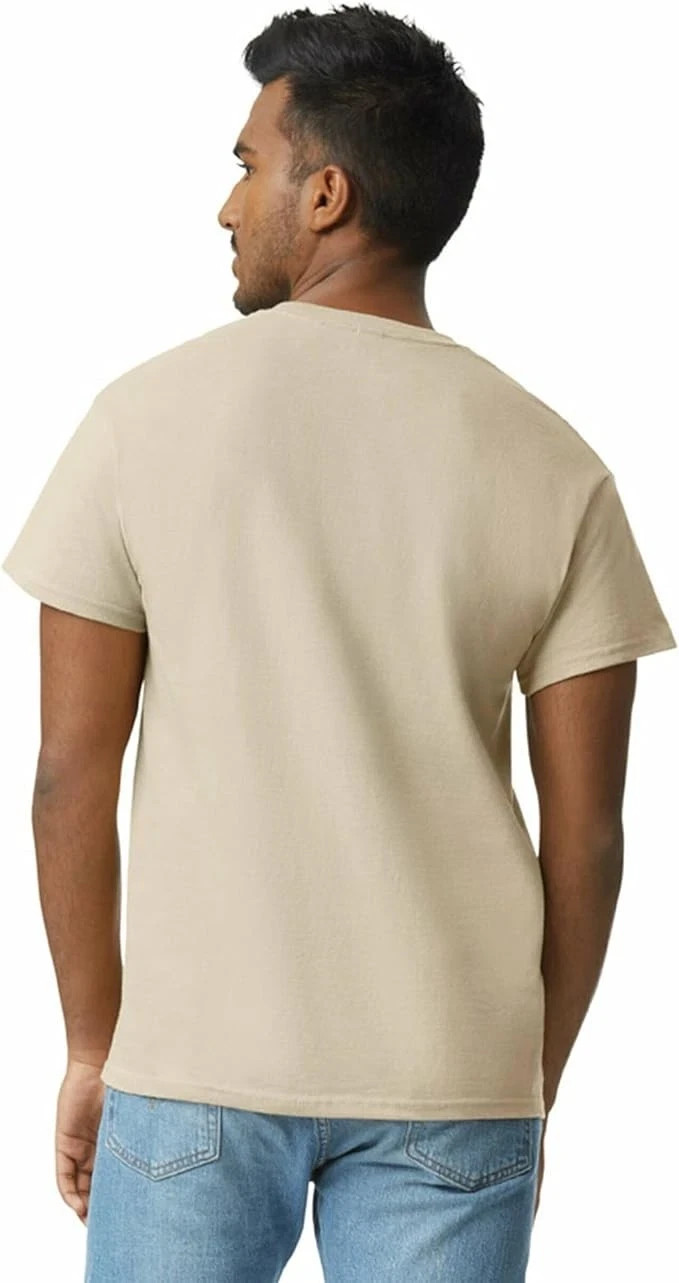 Gildan (5-pack) Bulk Solid Ultra Cotton Short Sleeve Blank Tee T-Shirt SAND gallery