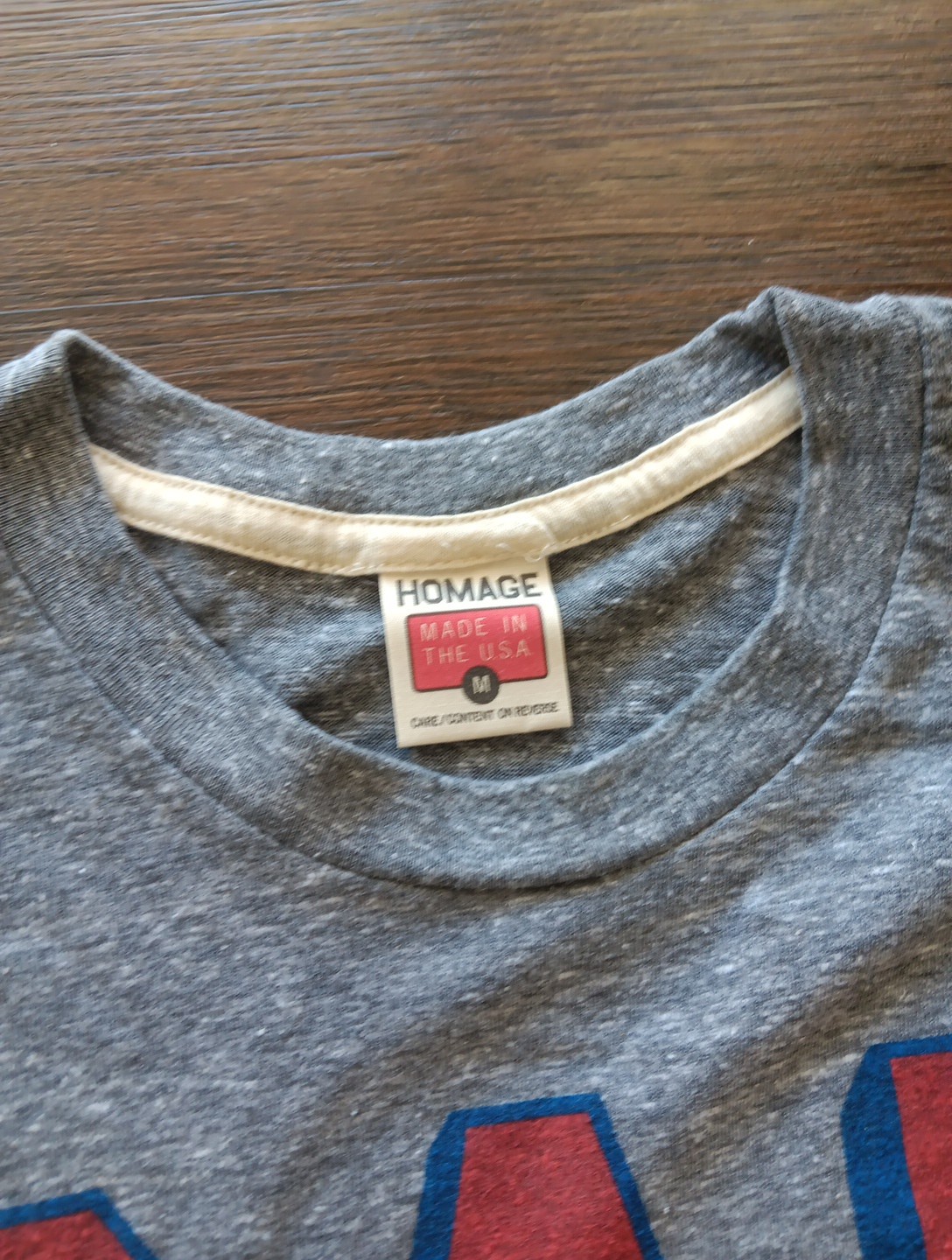 Homage California Logo Tee Size M. Rare New Without Tag Made In USA gallery