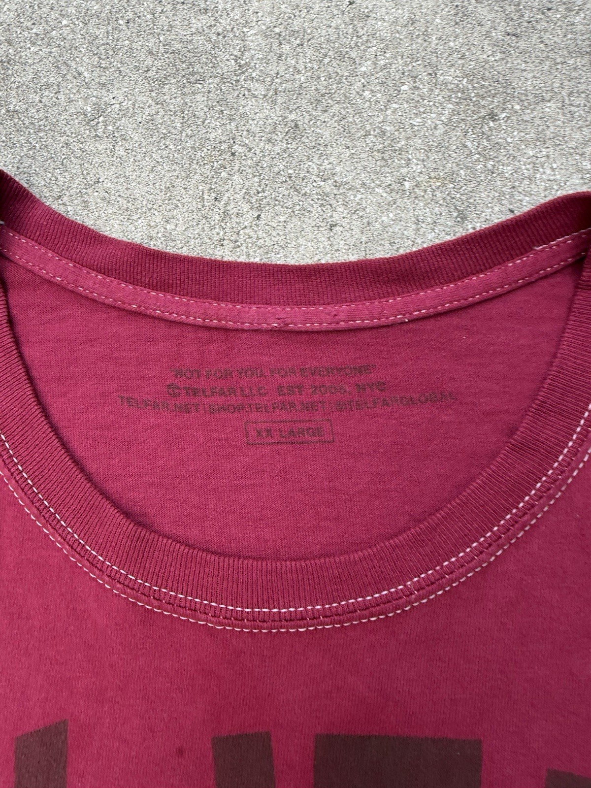 Telfar FW-2020 Firenze Palazzo Corsini Graphic T-Shirt Gray Men’s XXL gallery