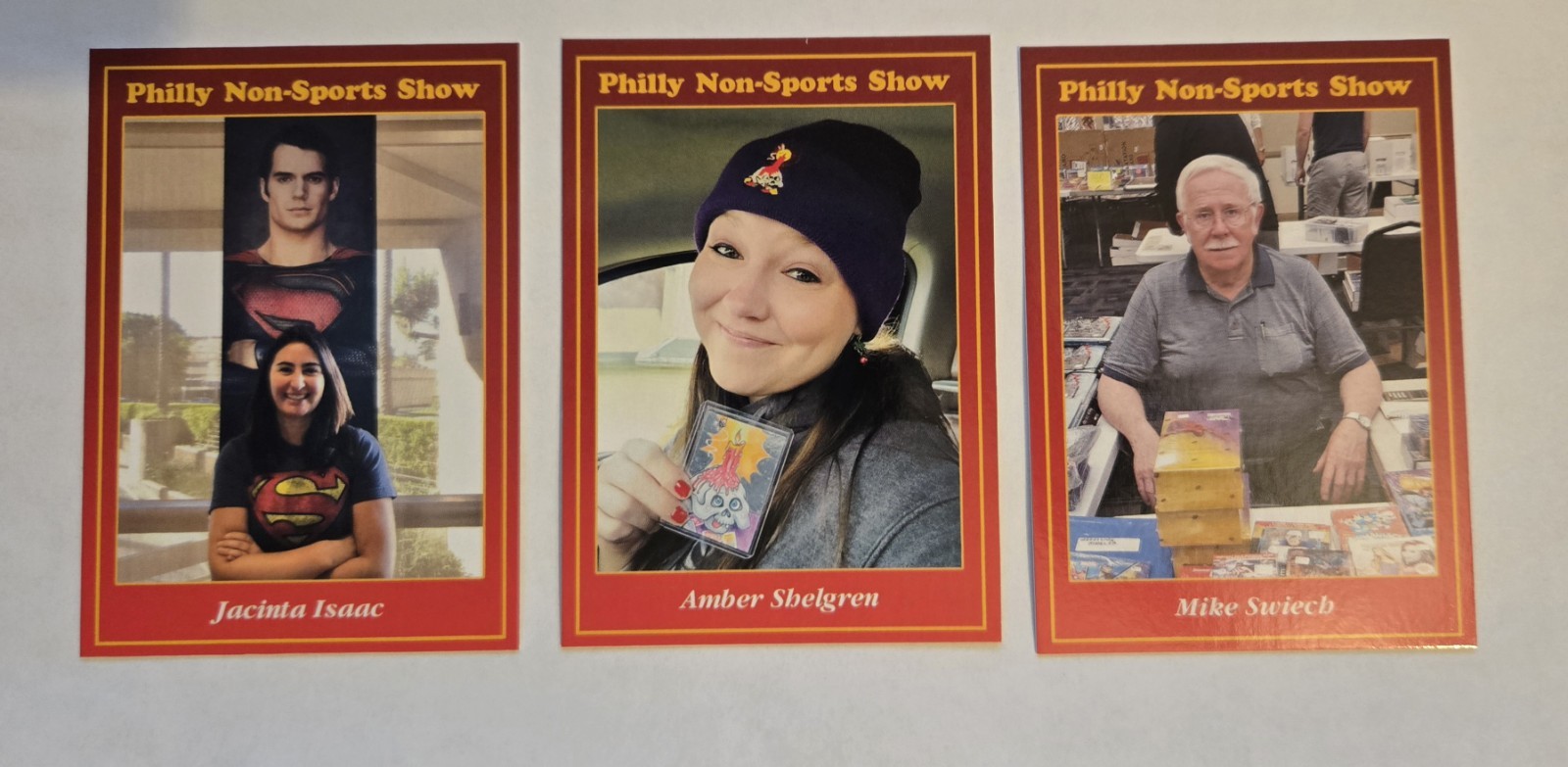 2025 Philly Non-Sport Show 3 Exclusive Cards Lot
