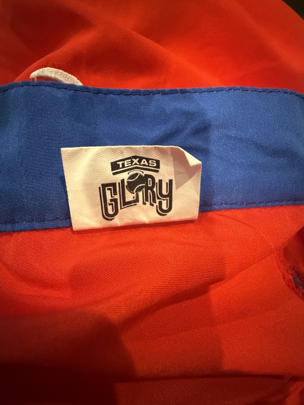 Texas Glory Fastpitch Softball Cage Jacket Small S 1/4 Zip Pullover gallery
