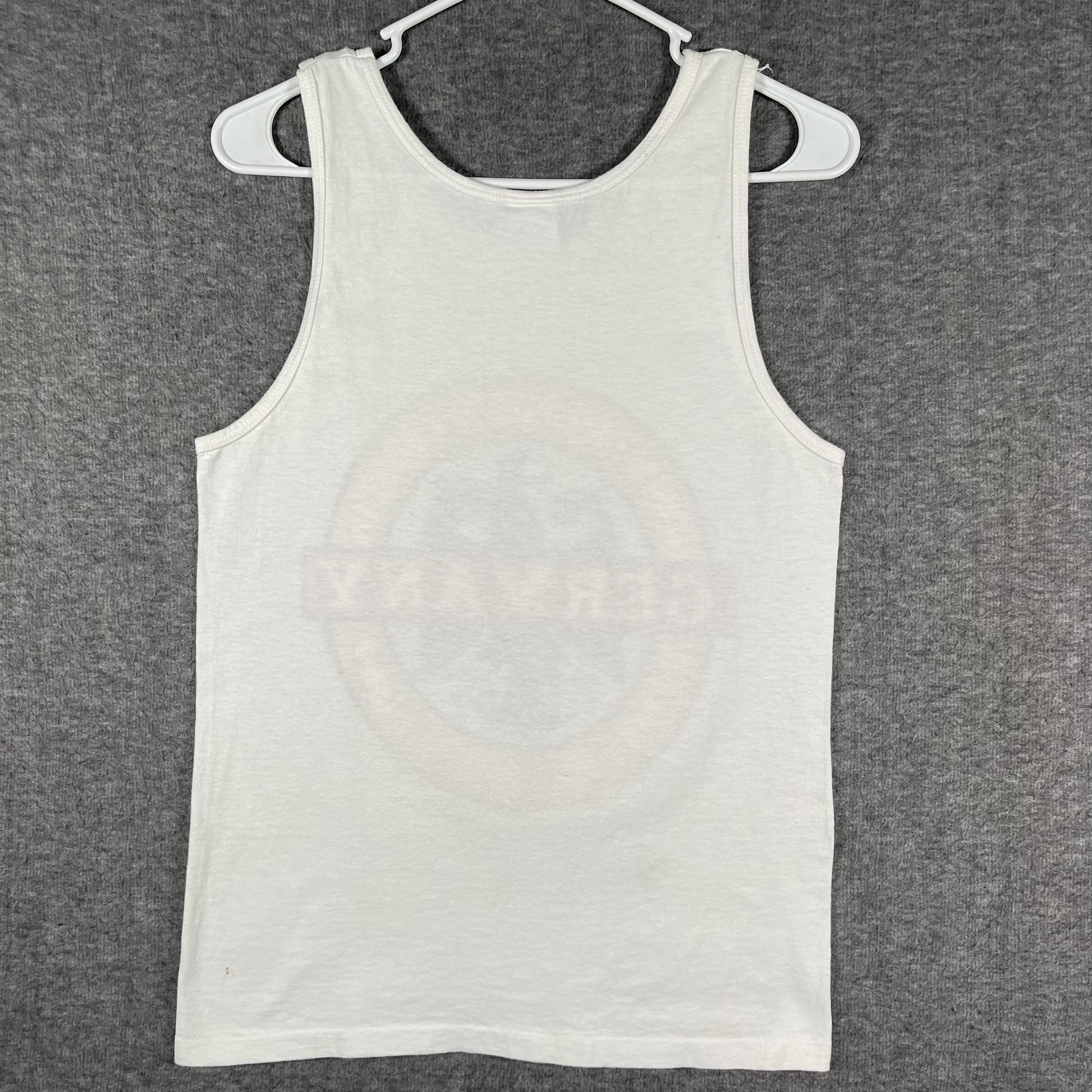 Vintage Germany Royal First Class Shirt Mens Small White Eagle Crest Tank USA gallery