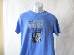 10 Cent Beer Night & Cleveland Stadium Ohio June 1974 Lt Blue T-Shirt S-3XL NEW