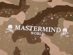 New Mastermind High Street Camouflage Splice Skull Cotton Short Sleeved T-shirt