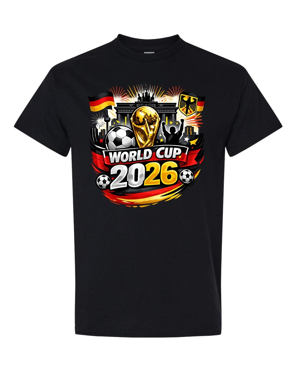 Germany Soccer 2026 World Cup Style Unisex T-Shirt | German Fan Shirt | Football gallery