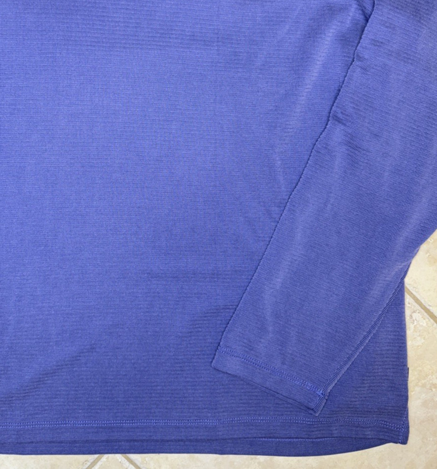Tommy Bahama Coastal Crest Tee Crew Neck L/S Mens 3XLB UPF 30 Ultramarine NWT gallery