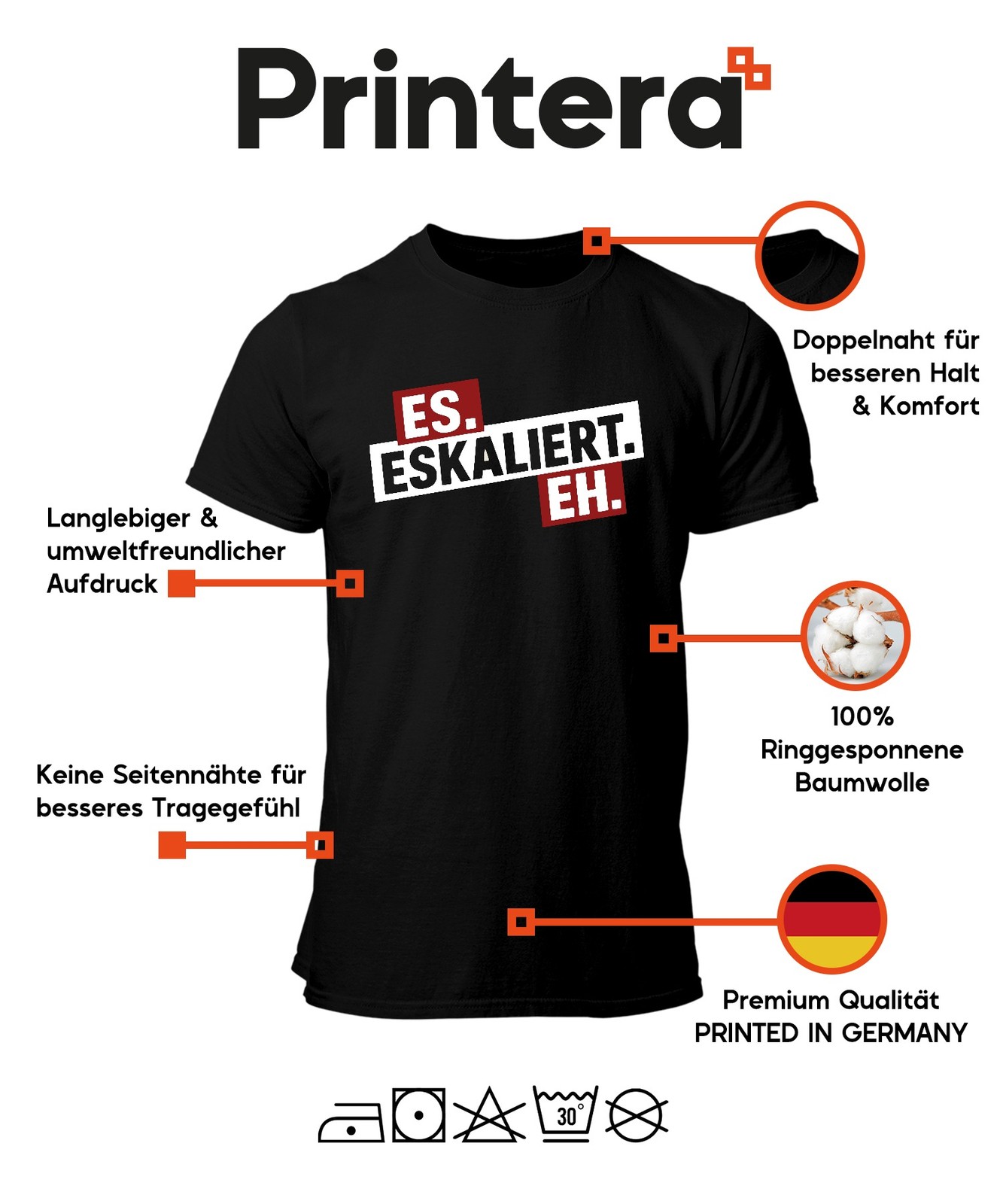 It escalates eh saying party carnival JGA funny beer after work men's T-shirt gallery