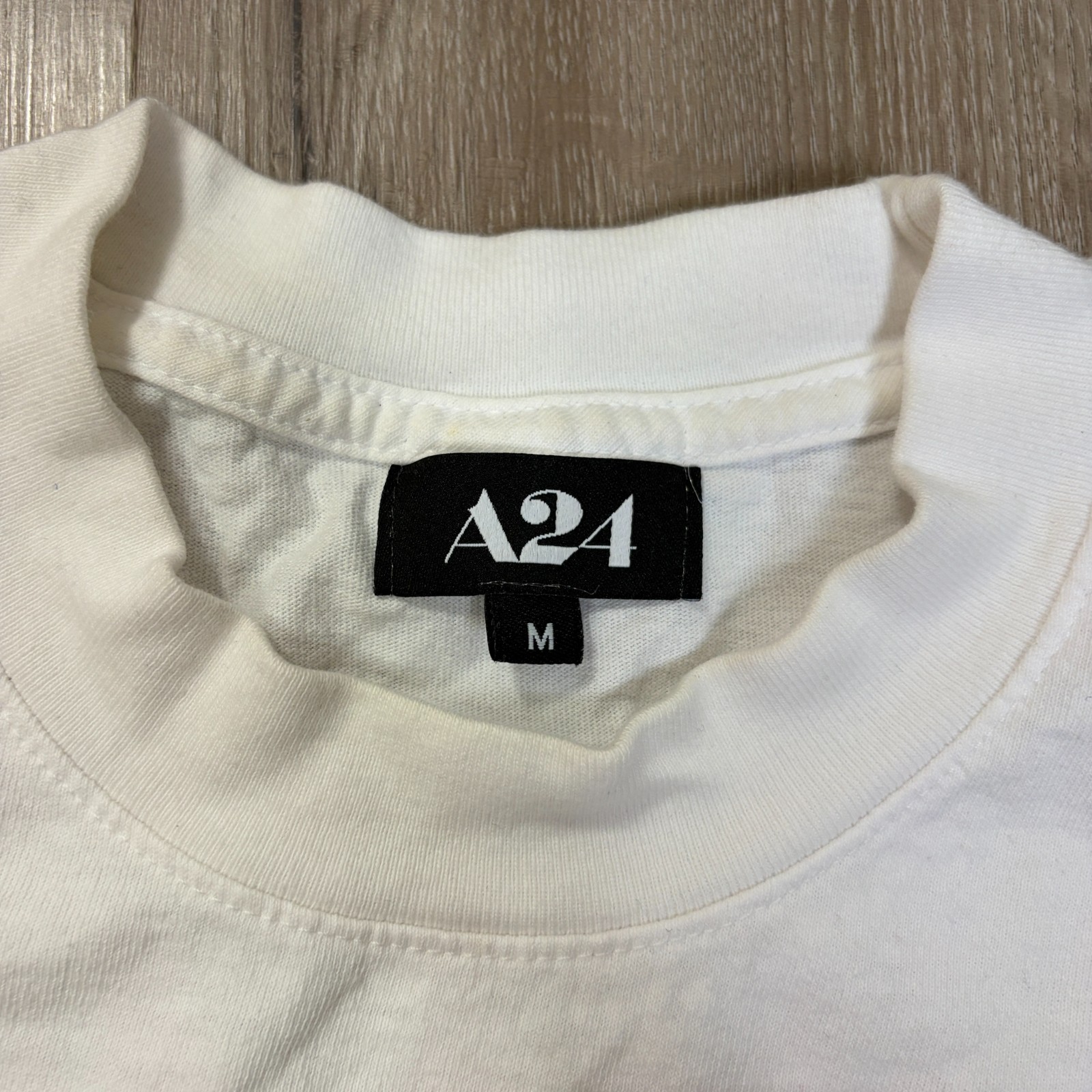A24 Everything Everywhere All At Once Medium Googly Eye Puff Print Logo T Shirt gallery