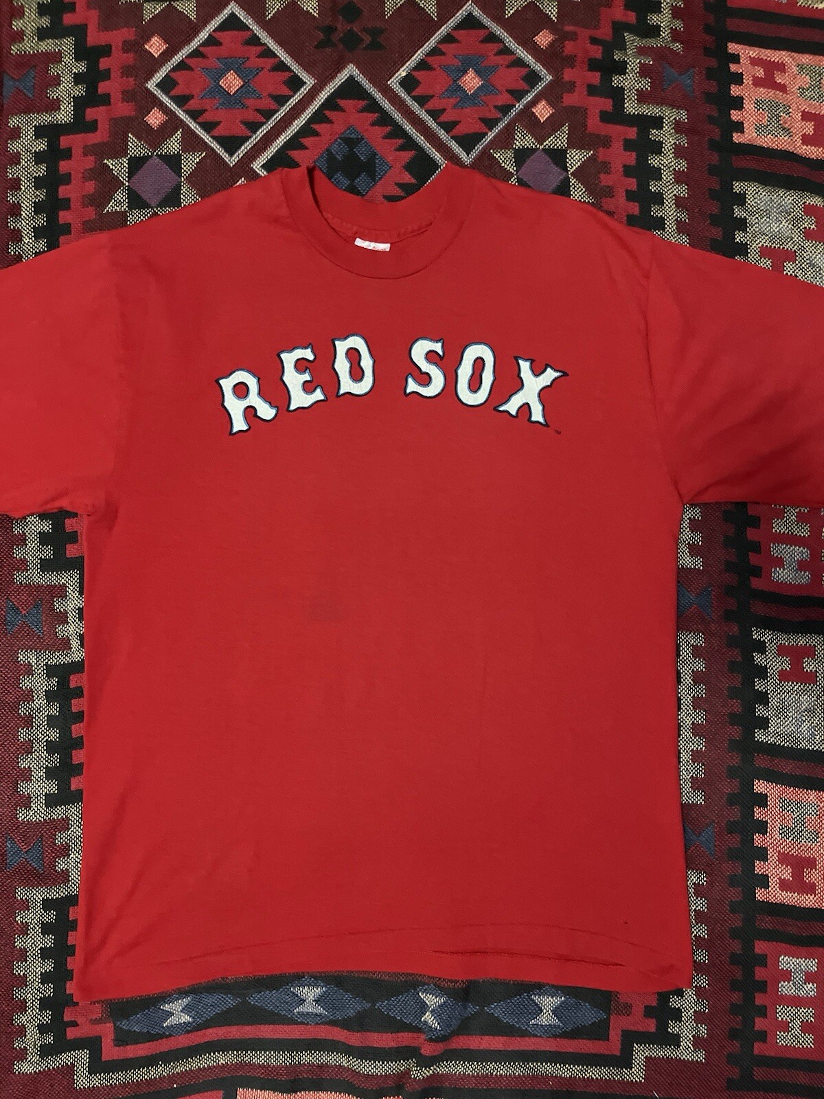 Vintage Boston Red Sox T-Shirt Rawlings MLB Baseball 80s 90s Red Single Stitch gallery