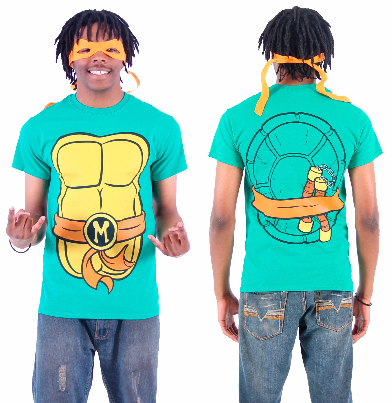 TMNT Teenage Mutant Ninja Turtles Costume T-Shirt Tee gallery