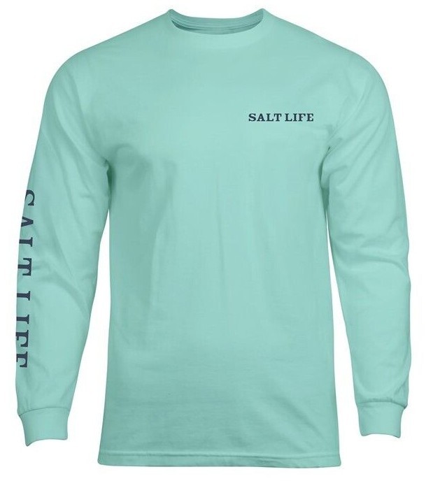 Mens Salt Life Leaning Palms Graphic Long Sleeve T-Shirt - XL & Large - NWT gallery