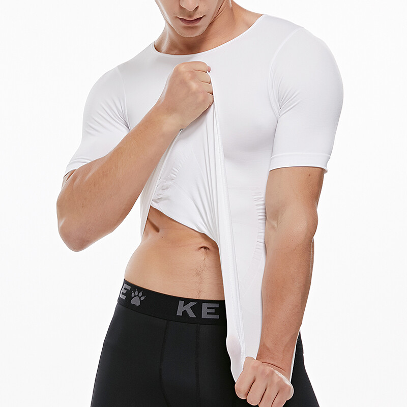 Men Fajas Para Hombres Faja Reductora De Hombres Body Abdomen Control Tee Shaper gallery