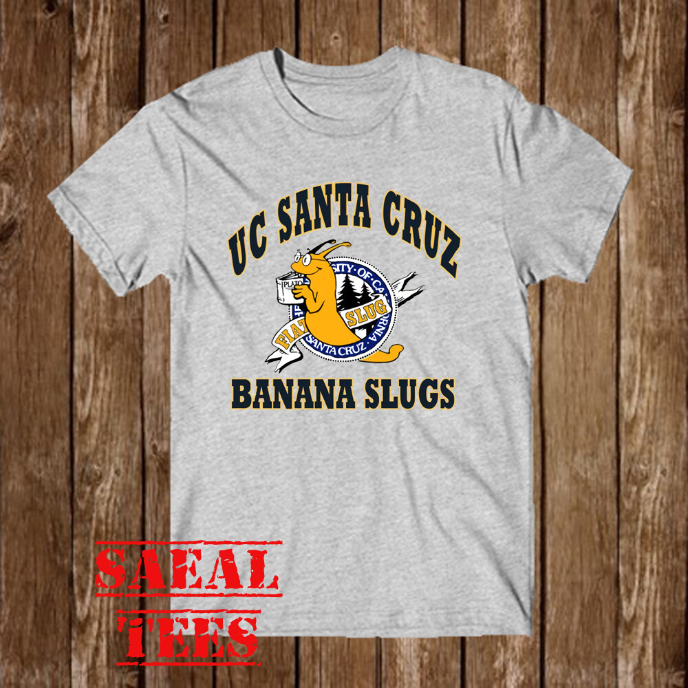 UC Santa Cruz Banana Slugs Men’s Grey Size S-5XL