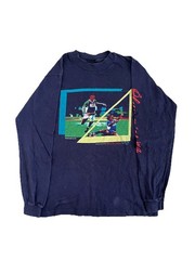 VINTAGE 80s World Cup long sleeve size medium Levi Strauss & Co. Graphic Tee