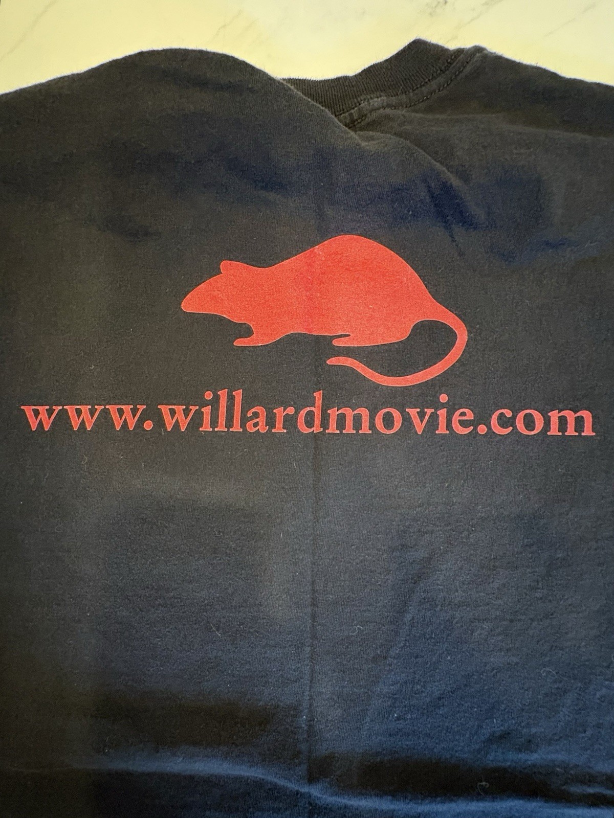 VTG 2003 “WILLARD” Movie Promo T-Shirt Mens XL Crispin Glover Horror Rat Cult gallery