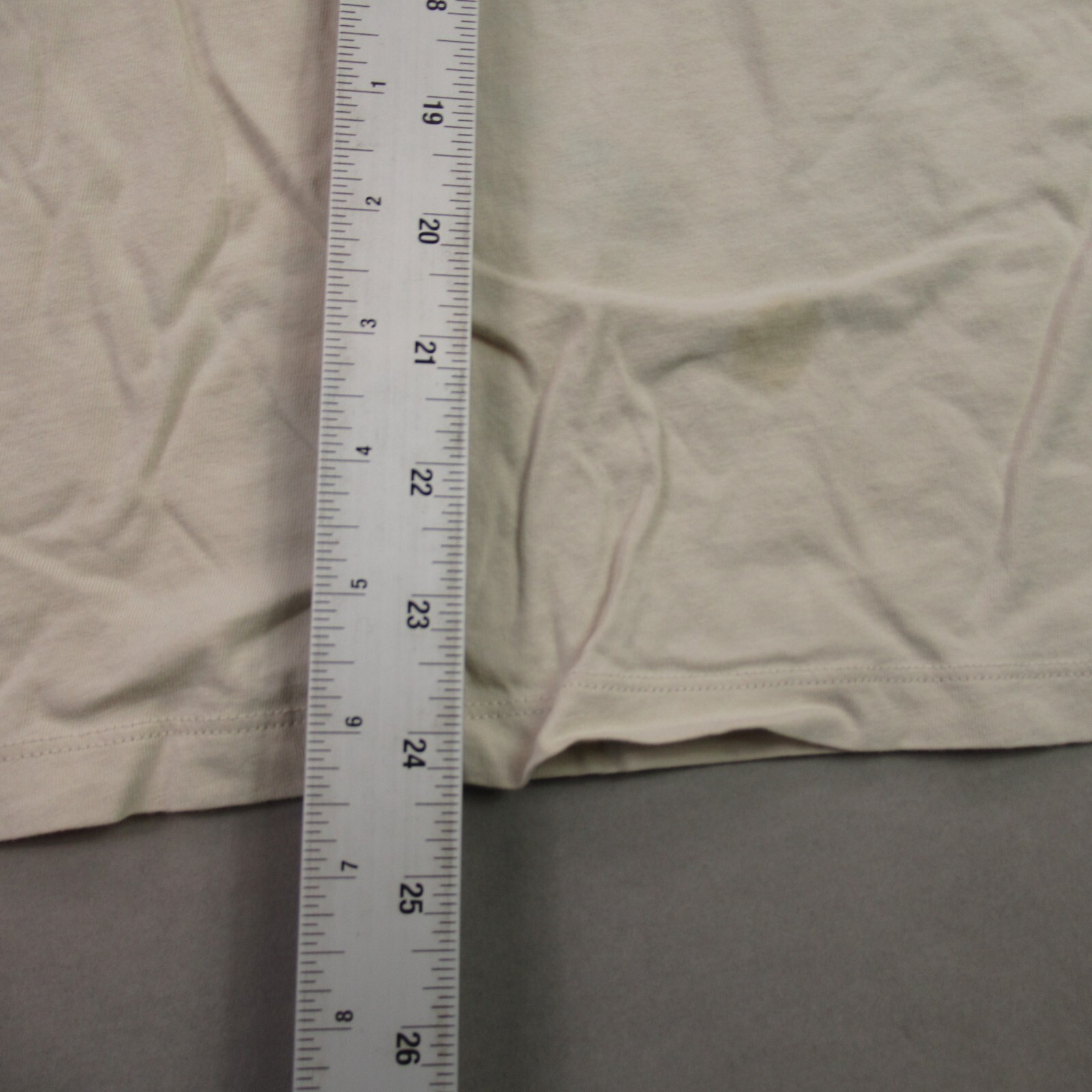 Fjall Raven Shirt Mens Small Short Sleeve Crew Neck Outdoors Lightweight Ivory gallery