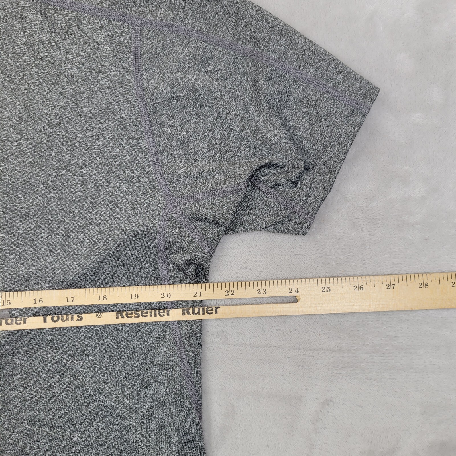 Icon Aircraft Mens Large Grey Heather Performance Tactical Tech Gear Basic Adult gallery