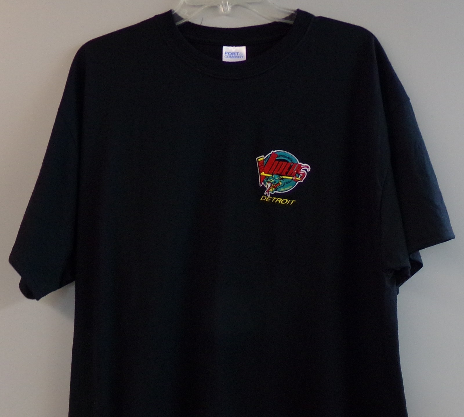 IHL Hockey Detroit Vipers Embroidered T-Shirt S-6XL, LT-4XLT Red Wings New gallery