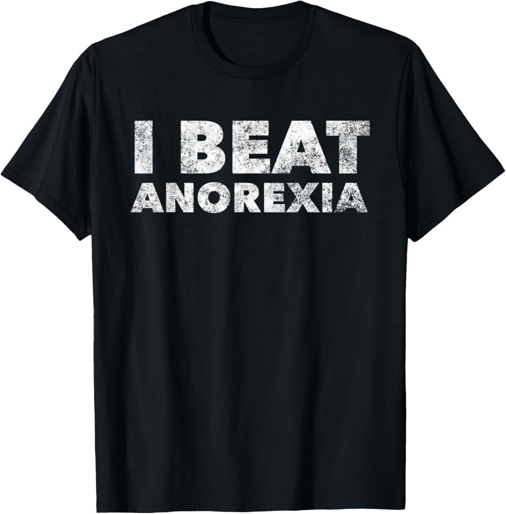 I Beat Anorexia Awareness T-Shirt