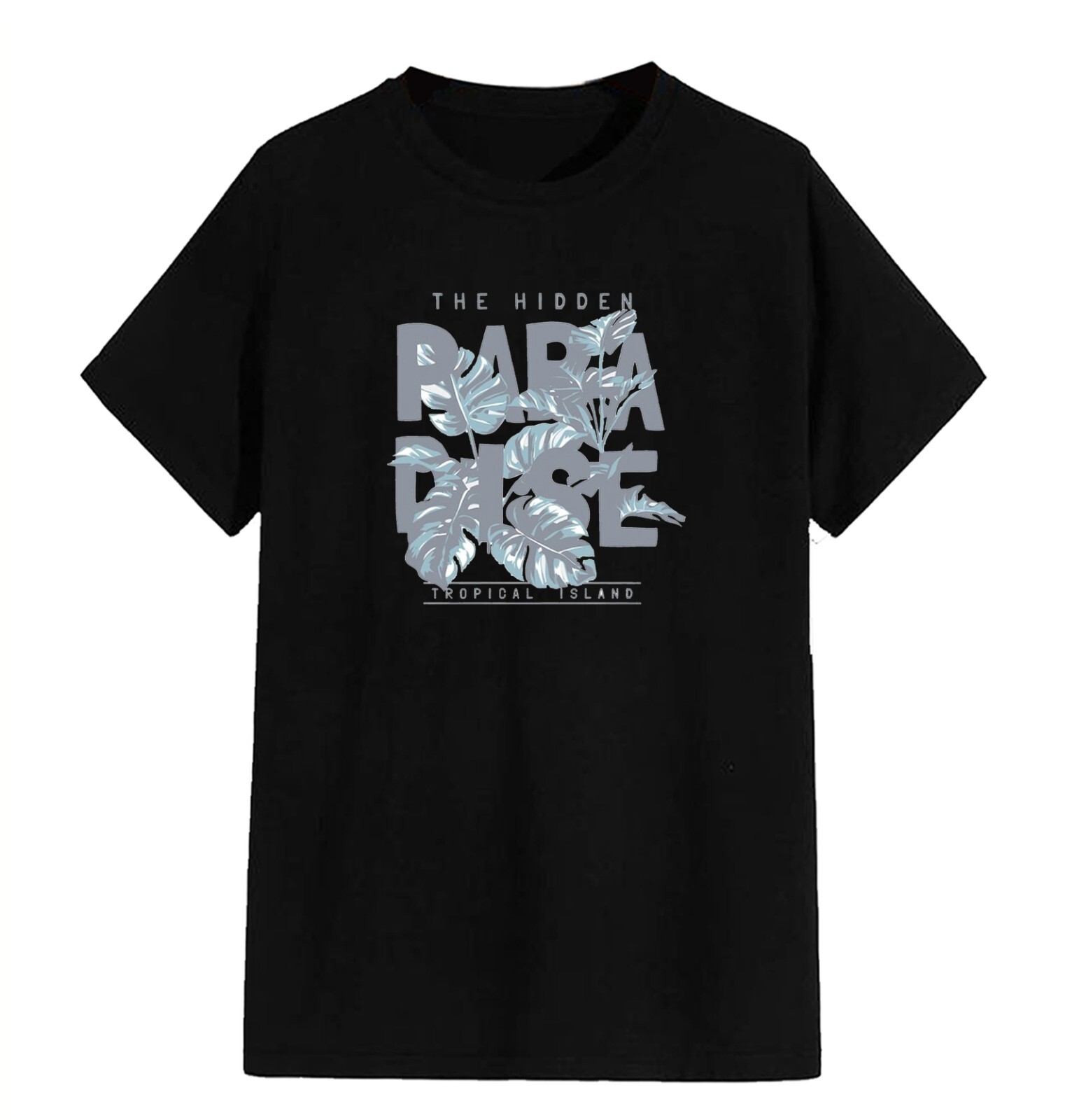 Unisex Slim Fit T-Shirt - The Hidden Paradise Original Summer Crewneck Slim Fit gallery