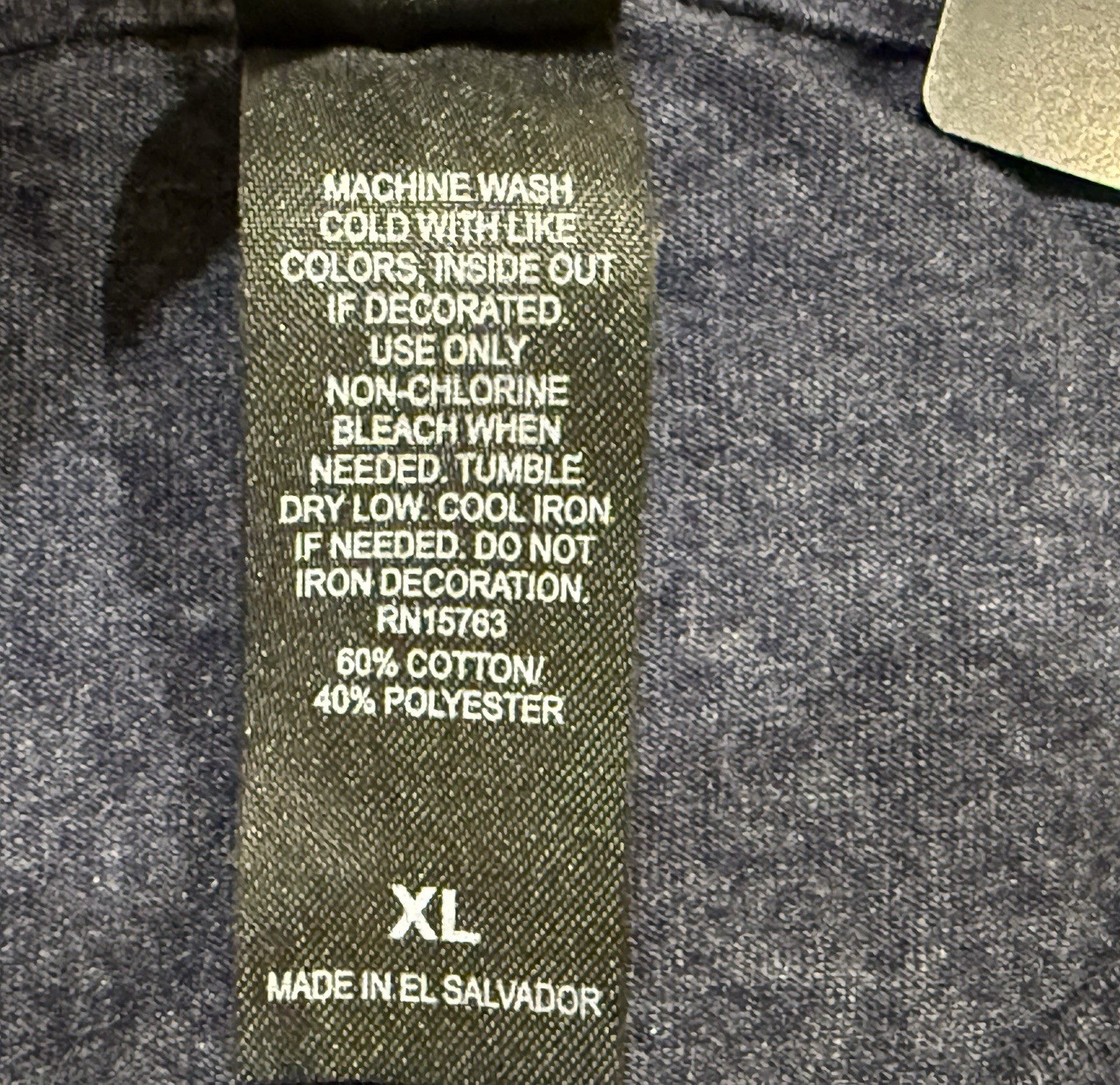 Hanes Mens Essentials ,3 Crewneck Navy Blue Short Sleeves T-shirts Size XL gallery