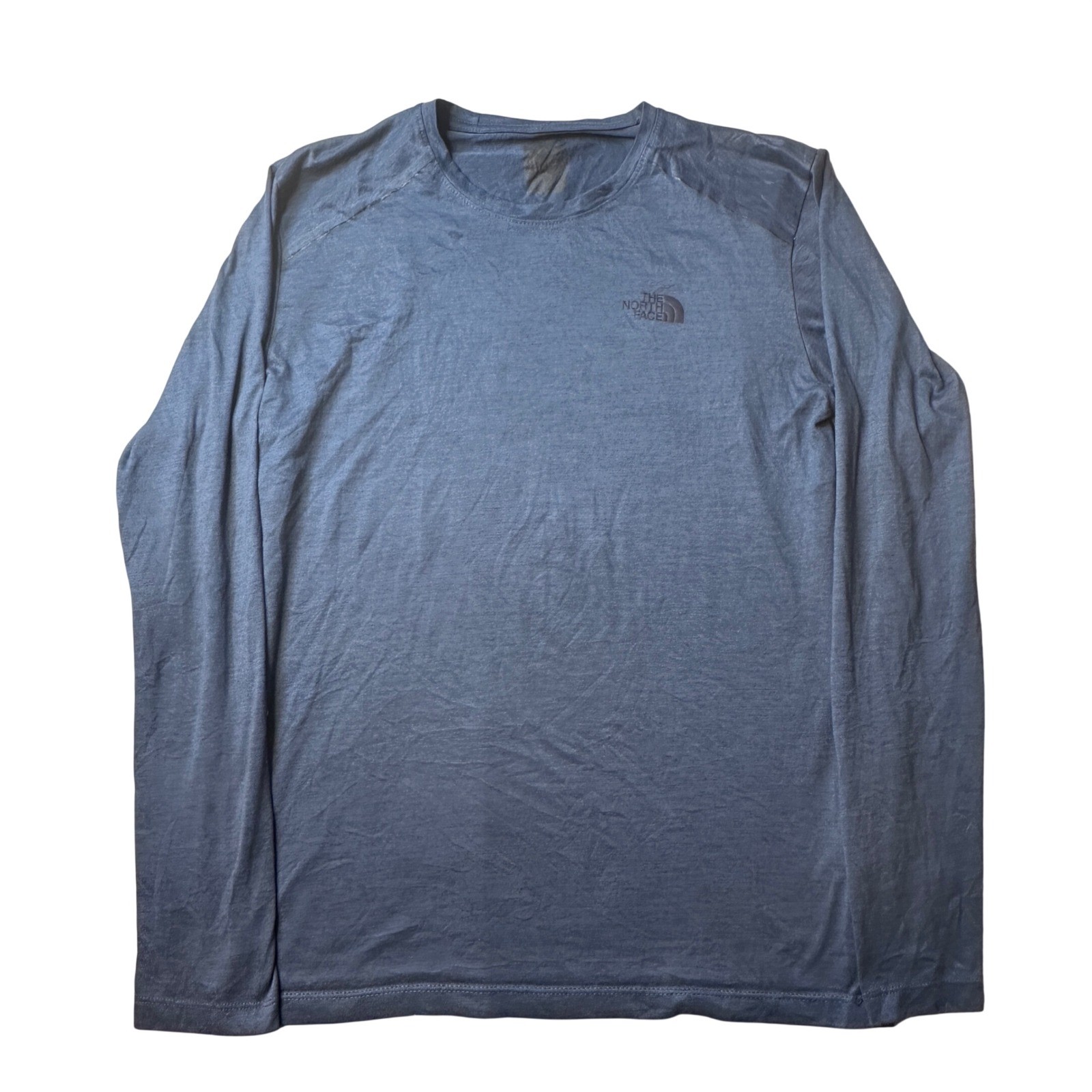 The North Face Shirt Mens S Blue FlashDry Long Sleeve NF0A3C76HKW Performance