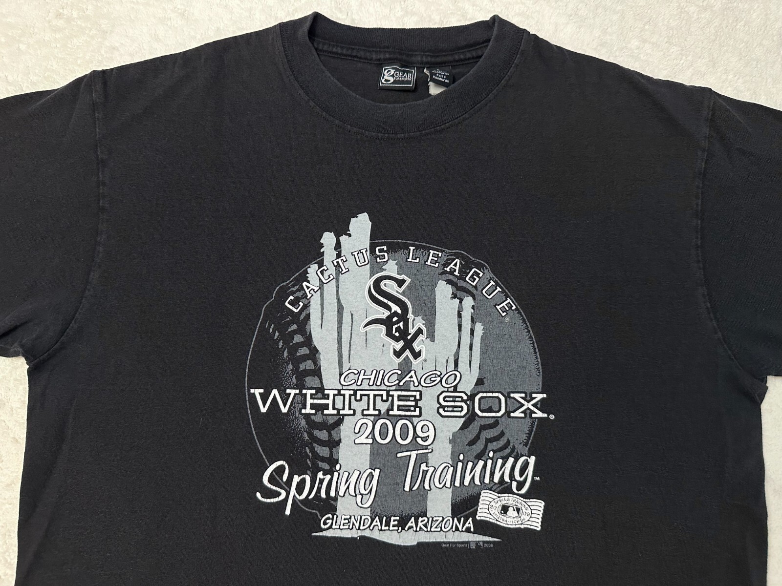 Vintage 2000s Y2K 2009 Chicago White Sox Spring Training MLB Baseball T-Shirt, L gallery