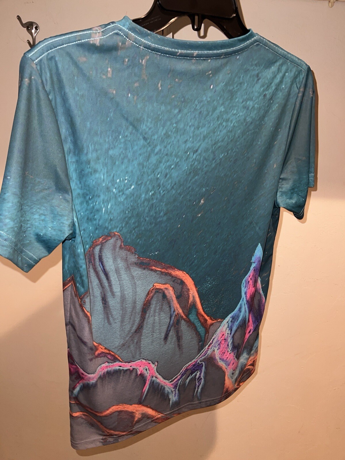 UPF 50+ Sun Shirt Stephen McIntyre Mens S Color Art Dry Wick Swim Sport fishing gallery