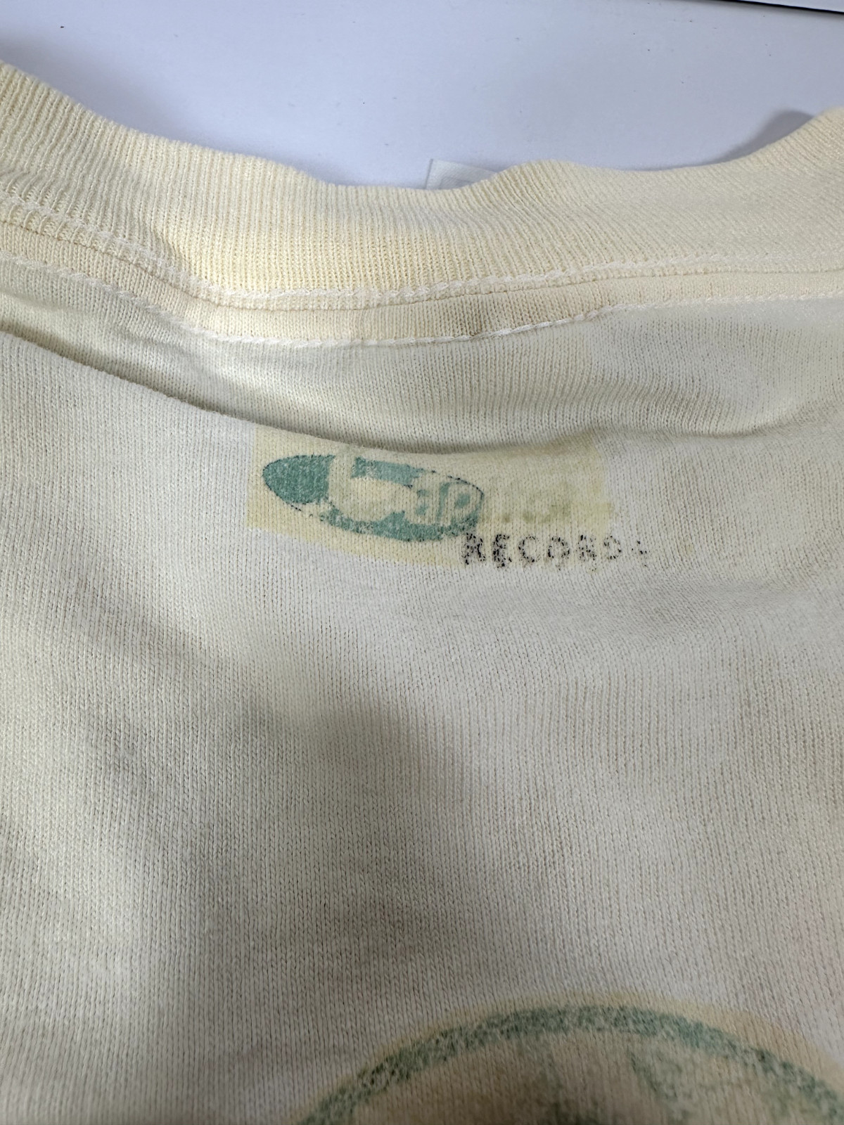 Vintage Faded Unknown Country Artist White Single Stitch T shirt gallery