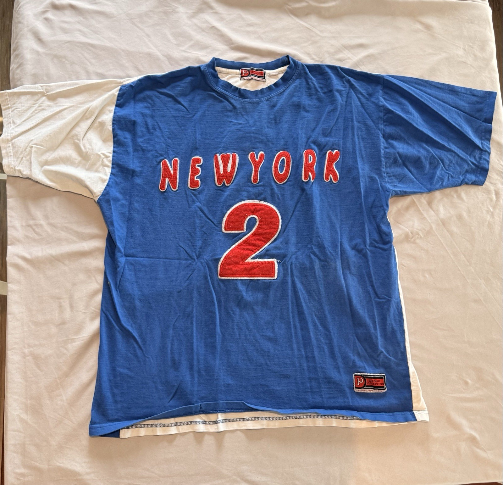Denim Authentic Urban Collections NEW YORK #2 Streetwear Shirt Men's Size XL gallery