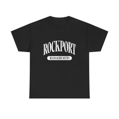Rockport Massachusetts vintage souvenir classic beach town tee