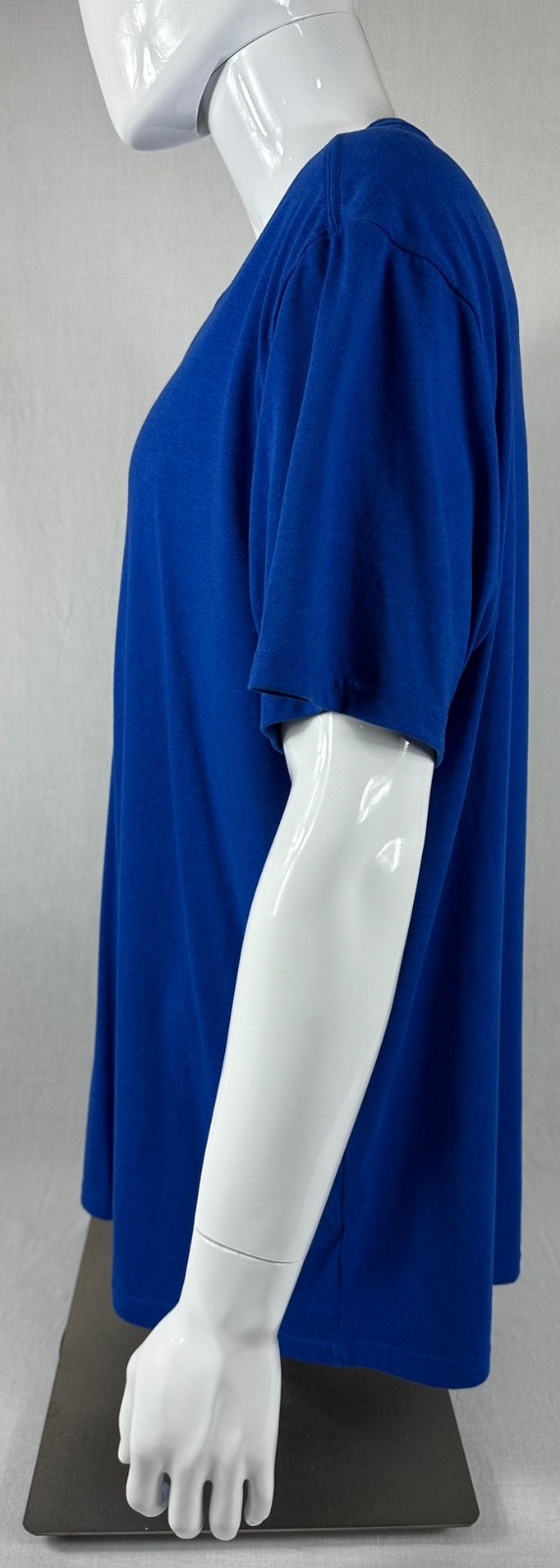 Athletic Works Men’s 2XL (50-52) Solid Blue T-Shirt Lightweight Breathable gallery