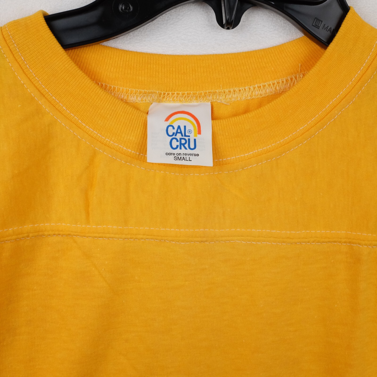Vintage Cal Cru Lot of 2 Adult Small Gold Short Sleeve T-shirts gallery