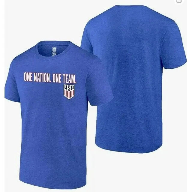 Team USA One Nation One Team T-Shirt Blue Sizes SOCCER SHIRT NEW WITH TAGS gallery