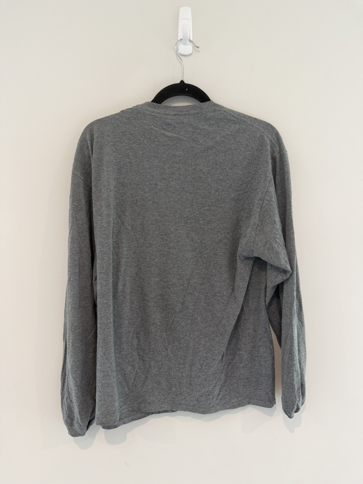 Hanes X-Temp Men’s Long-sleeve Shirt Gray Heather Size Large gallery