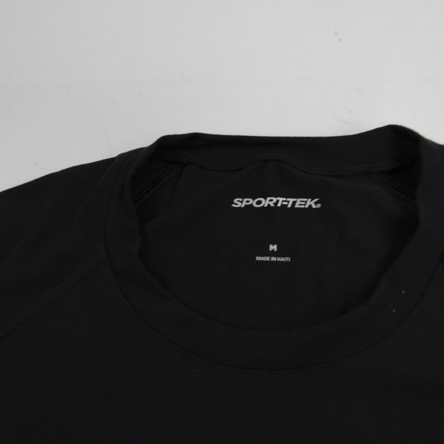 Sport-Tek Short Sleeve Shirt Men's Black Used M gallery
