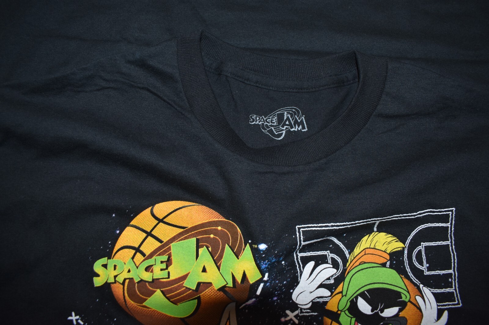 Space Jam Mens Looney Tunes Basketball Cartoon Bugs Bunny, Taz Shirt New XL gallery