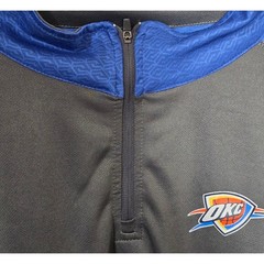NBA Okc Thunder 1/4 Zip Lightweight Pullover Pristine Size 6X Basketball