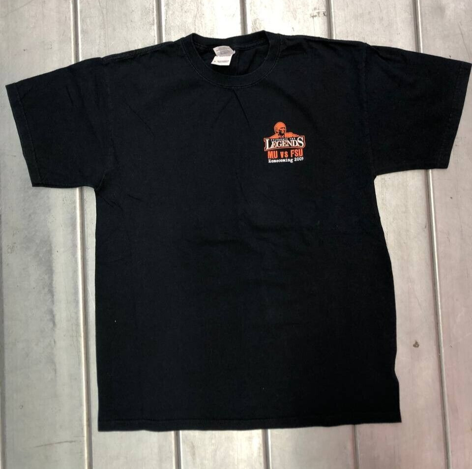 Legendary Bears MU VS FSU Tshirt Mens Medium Black Celebrate The Legends gallery