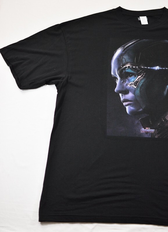 men's Marvel t-shirt size 3XLT black with avenger fallen print short sleeve crew gallery