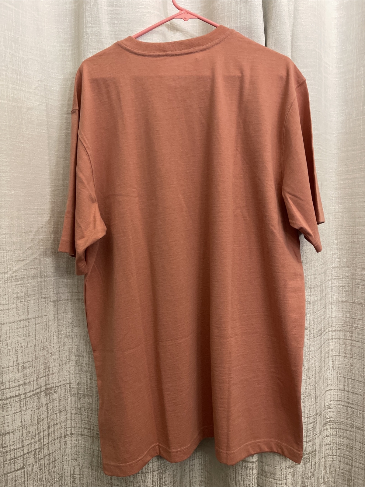 Carhartt T-Shirt Sz L Large Ginger Heather Heavy Short Sleeve Spellout TK0195-M gallery