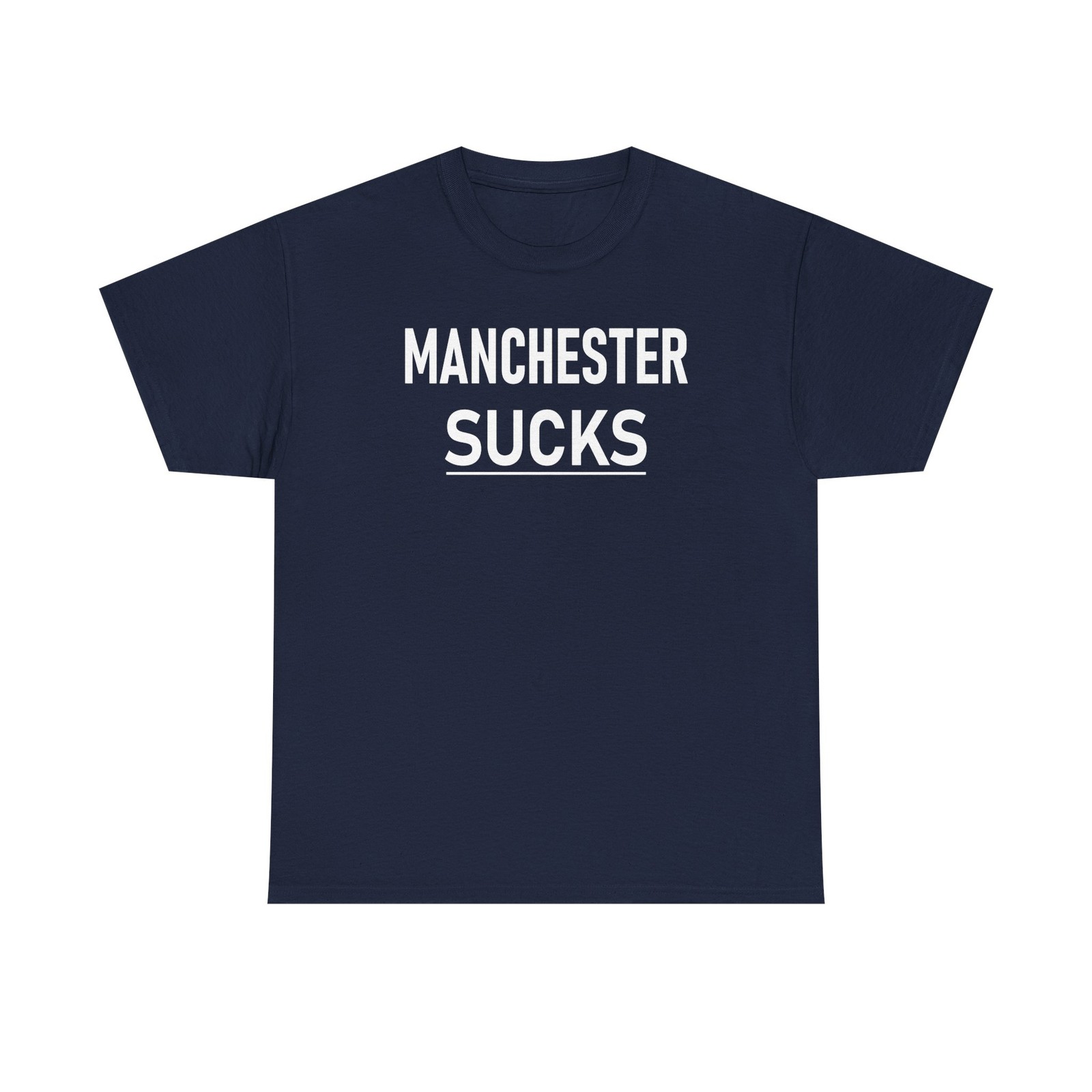 Manchester Sucks Shirt Fun Anti City of Manchester Tshirt Clothing Merch gallery