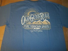 OLD GUYS RULE “PURE MOUNTAIN SPIRITS” S/S T-SHIRT SIZE M