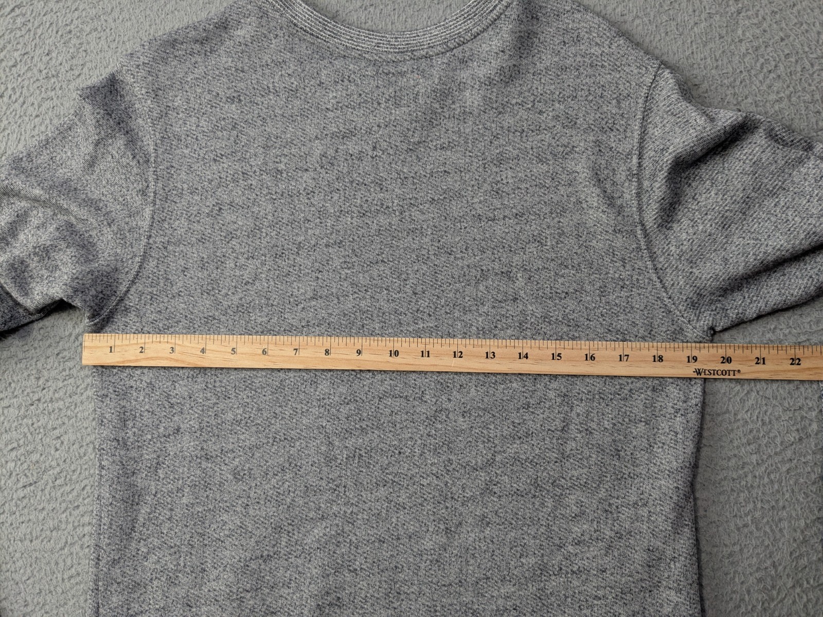 Smith and Rogue Shirt Small Sweatshirt Style Long Sleeve Gray Western Pullover gallery