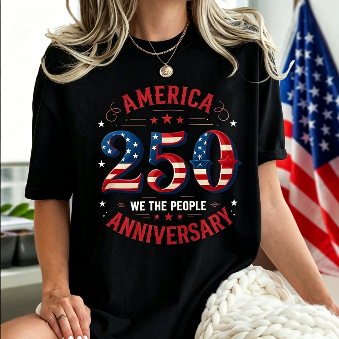 America 250 We The People USA 250th Anniversary Shirt, 250 Years Of Freedom Tee gallery