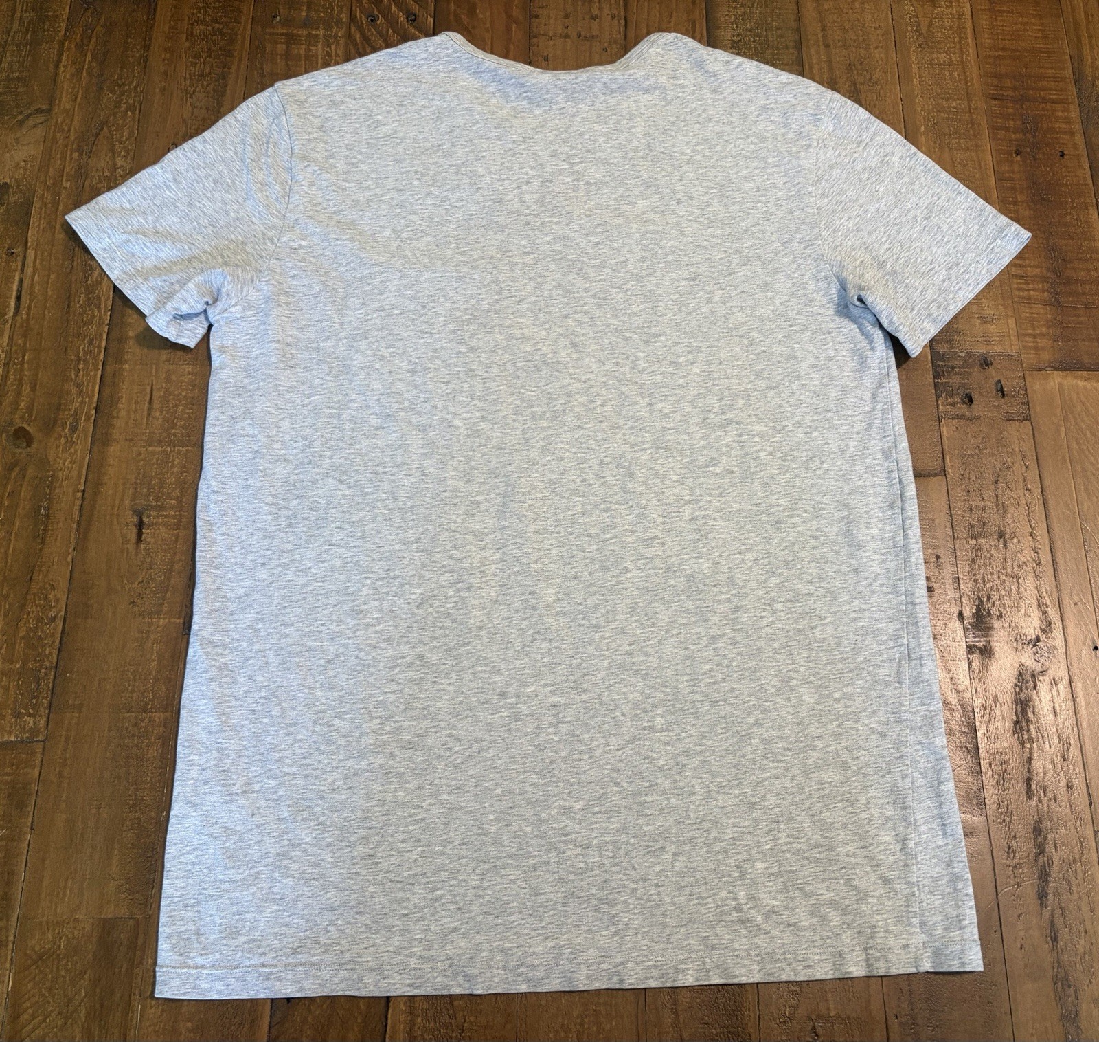 Lacoste Men’s Tee Shirt Size M Cotton Spandex Blend Pocket Gray Speedwear gallery