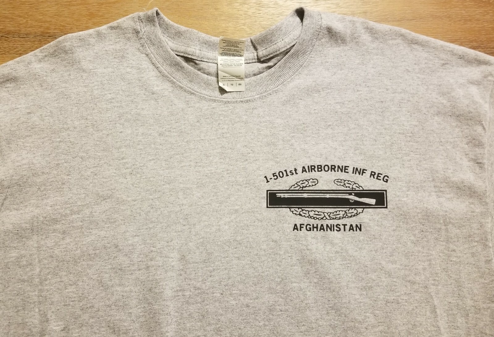 Combat Infantryman Badge Shirt, CIB Custom Performance Shirt, Infantry Shirt gallery