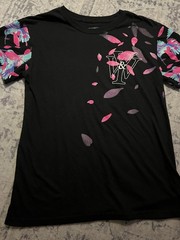 Fresh Laundry Men’s M Black Birds Graphic Print Crew Neck Short Sleeve T-Shirt