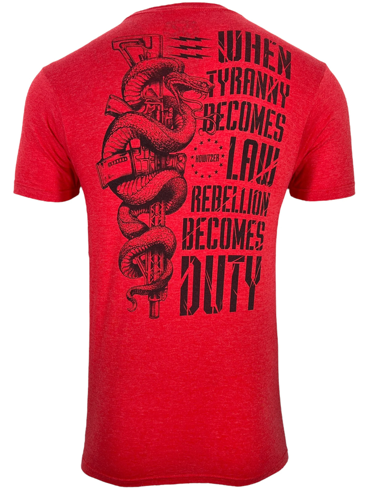 Howitzer Style Men's T-Shirt Rebllion Military Grunt MFG gallery