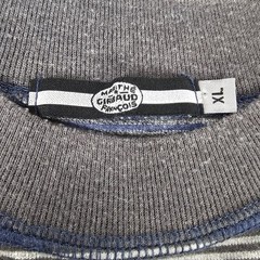 Vtg 90s Marithe Francois Girbaud Shirt Mens XL RARE Stripped L/S Poly Cotton USA